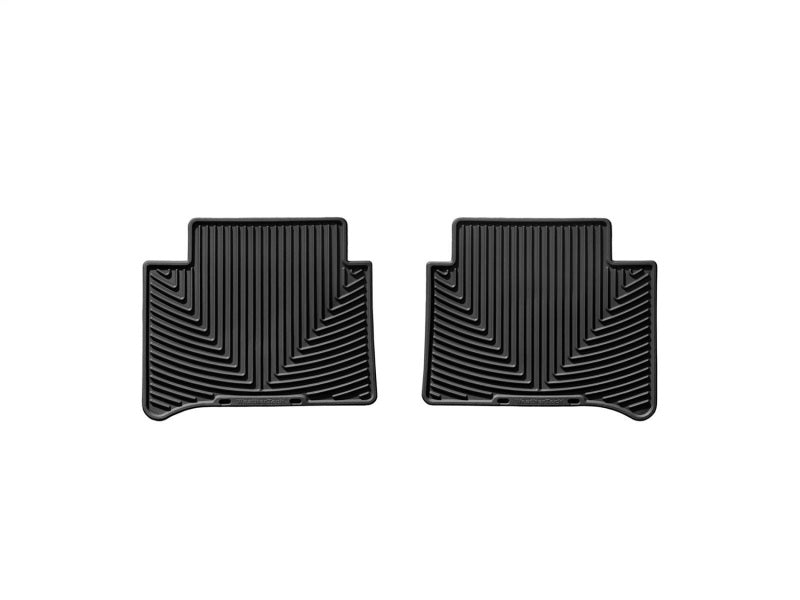 WeatherTech 03-09 Mercedes-Benz E-Class (W211) Rear Rubber Mats - Black Secondary image