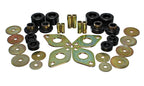 Energy Suspension 01-04 Toyota Pickup 2WD/4WD (Exc T-100/Tundra) Black Body Cab Mount Set for offroad performance upgrades.