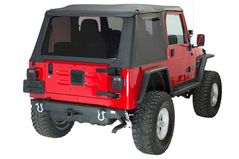 Fishbone Offroad 87-06 Jeep YJ/TJ Wrangler TJ Wrangler Rear Bumper w Receiver Secondary image