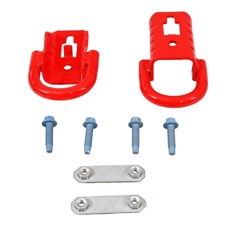 Ford Racing 15-22 F-150 Tow Hooks - Red (Pair) Secondary image