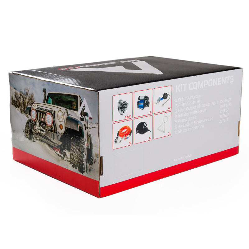 ARB Traction Pack Rd100/117 Suit Jeep Jk packaging and components