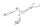 Borla 13-14 Mustang GT/Boss 302 5.0L V8 RWD Single Split Rear Exit ATAK Catback Exhaust components