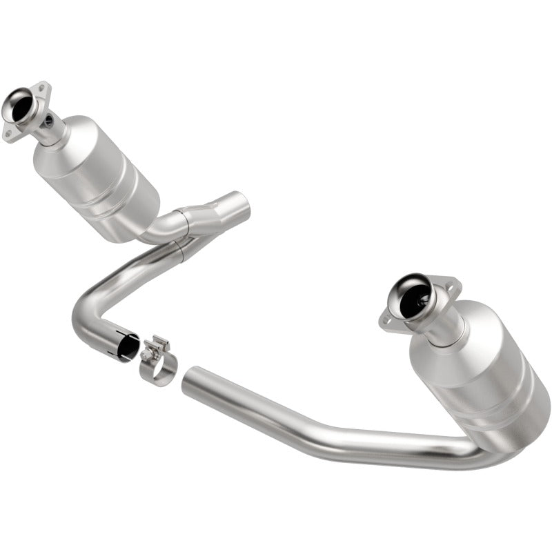 MagnaFlow DF Cat. Conv 07-09 Dodge Dakota 3.7L/4.7L /07-09 Mitsubishi Raider 3.7L Y-Pipe Assembly Secondary image