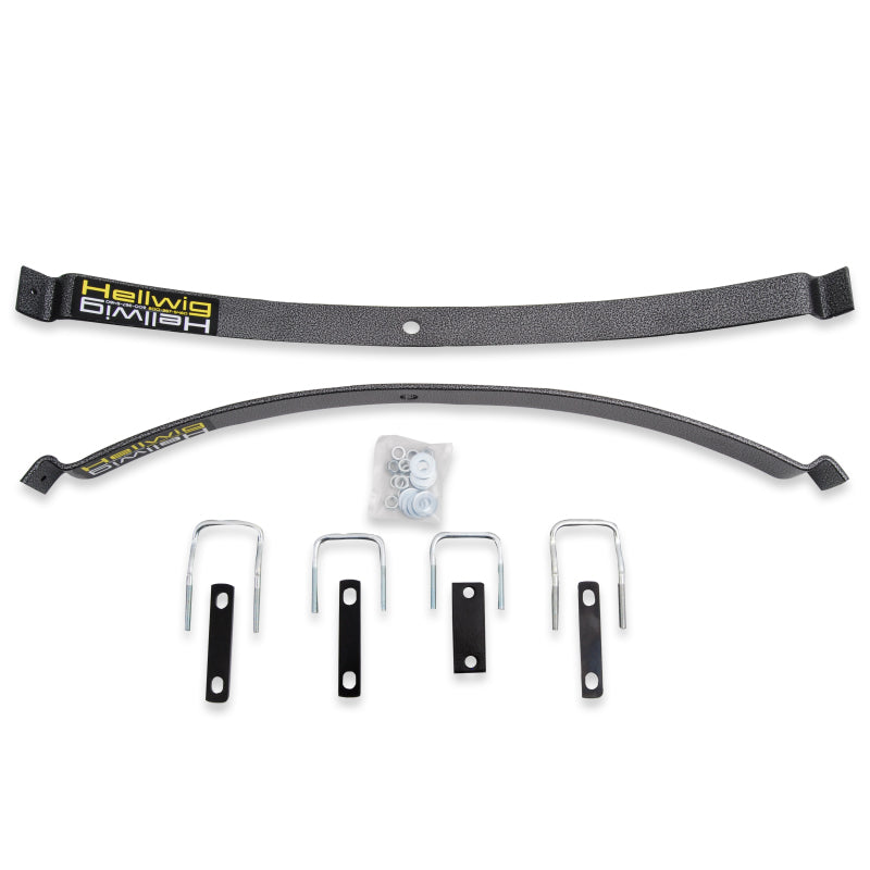 Hellwig 14-21 Toyota Tacoma EZ Level 990 Helper Spring - Up To 2000lbs installation kit with springs and hardware.