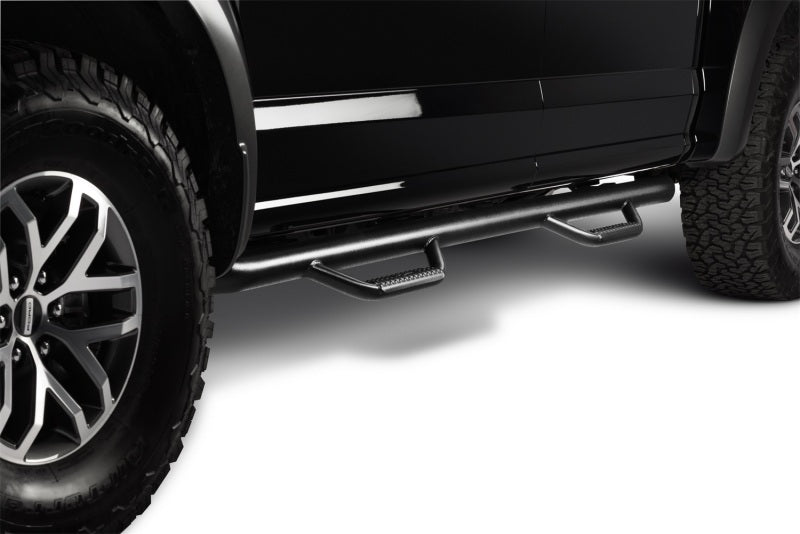 N-Fab Nerf Step 15-17 Ford F-150 SuperCrew - Tex. Black - Cab Length - 3in.