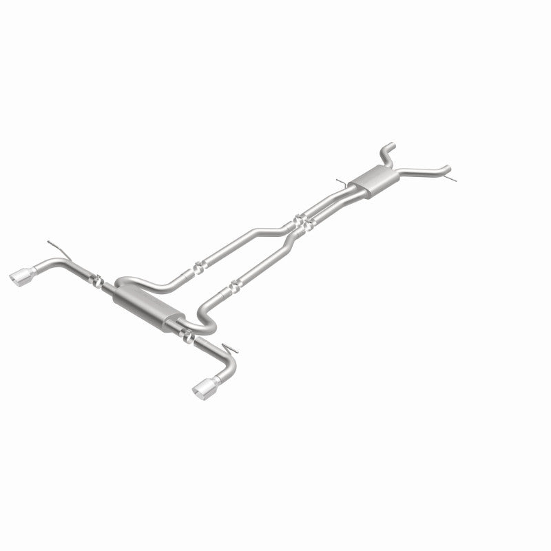 MagnaFlow 07 Audi Q7 V8 4.2L Dual Split Rear Exit Stainless Cat-Back Perf Exhaust for offroad performance