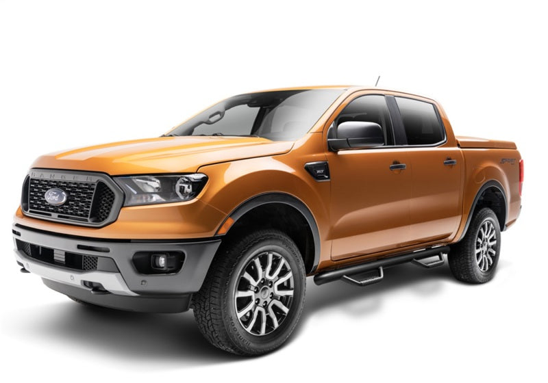 N-Fab Nerf Step 2019 Ford Ranger Crew Cab - Tex. Black - Cab Length - 3in. for offroad truck accessories online.