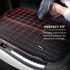 3D MAXpider 20-21 Hyundai Palisade Cross Fold Kagu Behind 2nd Row Cargo Liner - Black, perfect fit for maximum coverage.