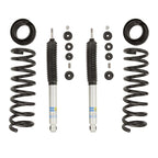 Bilstein 5100 Series (BTS) 05-13 Ford F-250/F-350 Super Duty Front Tuned Suspension Kit components.