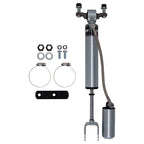 Bilstein 5160 Series 11-23 Silverado 2500/3500 HD Front Shock Absorbers for 1.5in Lift with remote reservoir and fittings