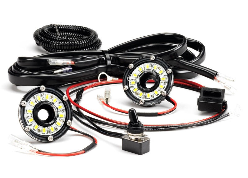 KC HiLiTES Cyclone 2in. LED Universal Under Hood Lighting Kit