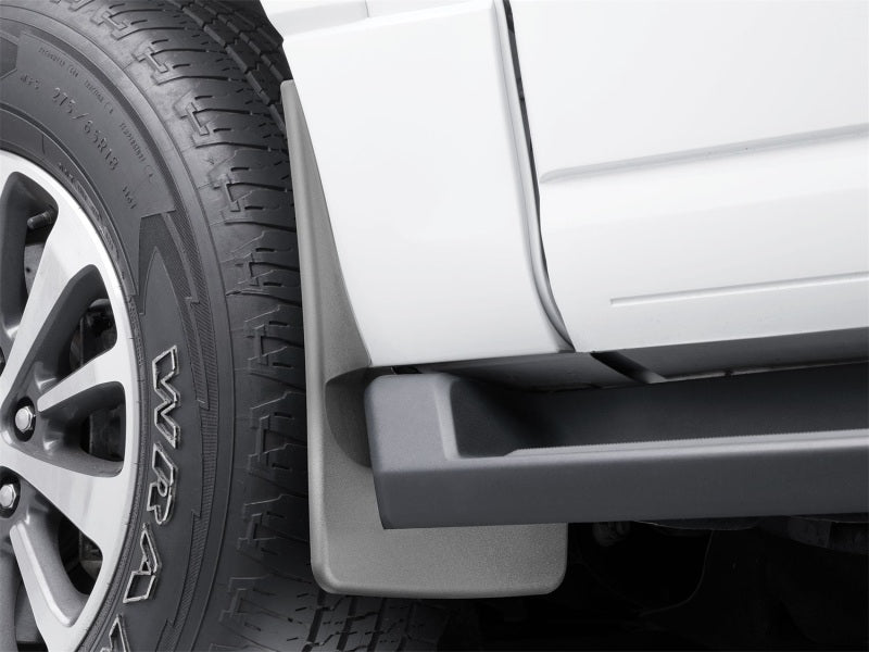 WeatherTech 07-17 Ford Expedition No Drill Mudflaps - Black Secondary image