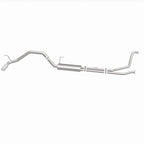 MagnaFlow CatBack 07-15 Nissan Titan V8 LGAS/LFLEX Single MF Polished Stainless Exhaust