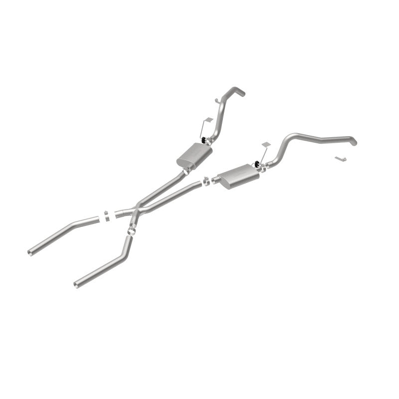 MagnaFlow Sys C/B 67-72 F-Body 2.50inch w/Tru-X exhaust system for offroad performance upgrades.