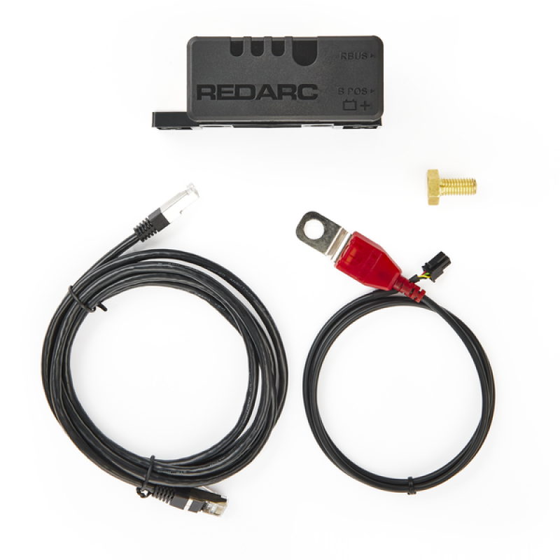 REDARC Smart Battery Monitor with wiring and connectors