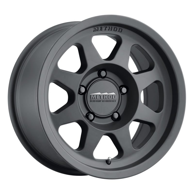 Method MR701 17x7.5 +50mm Offset 5x160 65mm CB Matte Black Wheel Secondary image