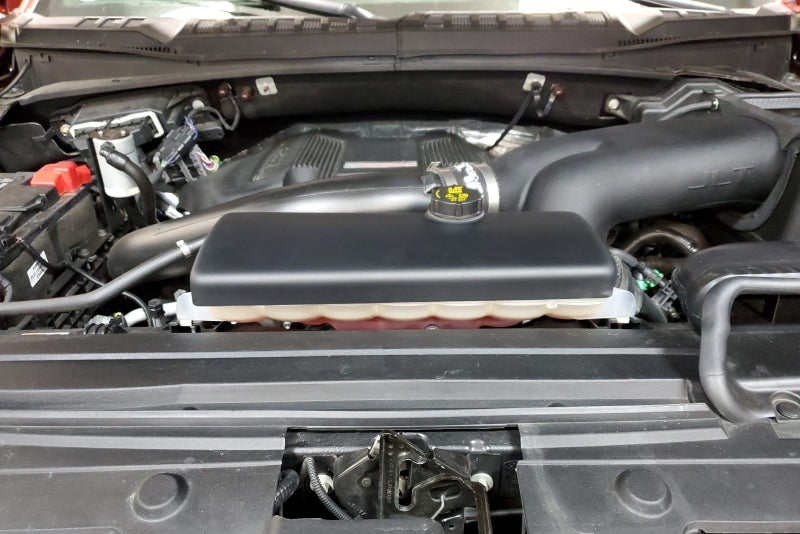 JLT 15-19 Ford F-150/Raptor Black Textured Coolant Tank Cover Secondary image