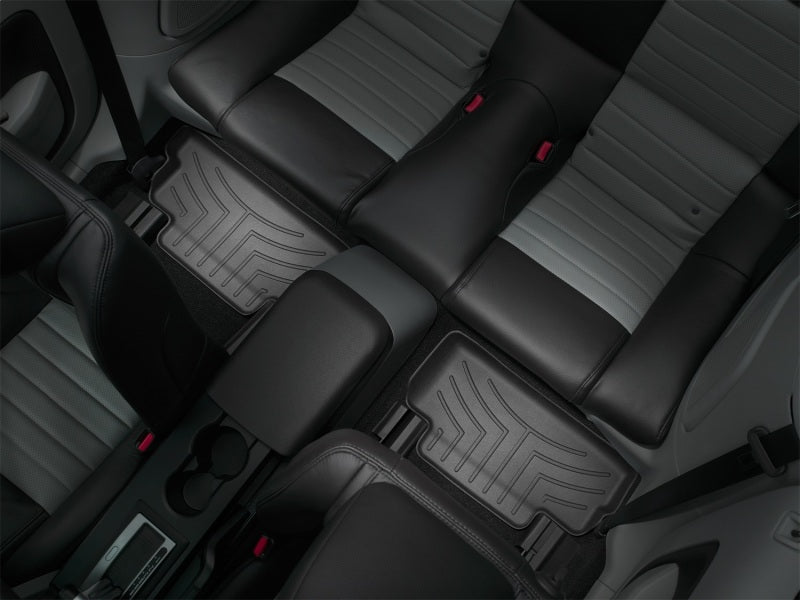 WeatherTech 05-09 Ford Mustang Rear FloorLiner - Black installed