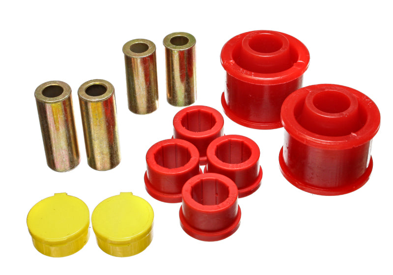 Energy Suspension 06-07 Mitsubishi Eclipse FWD Red Front Control Arm Bushing Set parts for offroad performance upgrades.