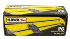 Hawk 15-17 Ford Mustang Performance Ceramic Rear Brake Pads packaging for high performance street vehicles
