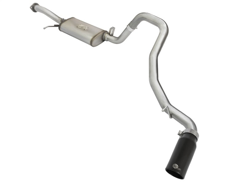 aFe MACHForce XP 2-1/2in SS-304 Cat-Back Exhausts w/ Black Tip 02-16 Nissan Patrol (Y61) I6-4.8L Secondary image