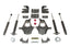 MaxTrac 07-16 GM C/K1500 2WD/4WD (Non Magneride) 3in/5in or 4in/6in Lowering Spindle Kit components and parts