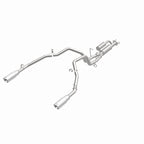 Magnaflow 25+ Ram 1500 I6 3.0L SPEQ Series Polished Cat-Back Performance Exhaust System for enhanced offroad performance.