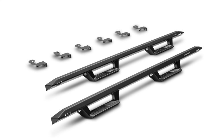N-Fab EPYX 10-20 Toyota 4Runner 4 Door SUV - Tex. Black drop down step and brackets for offroad performance upgrades.