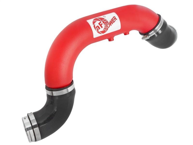 aFe BladeRunner 3in Red IC Tube Cold Side w/ Coupling & Clamp Kit 2016 GM Colorado/Canyon 2.8L Secondary image