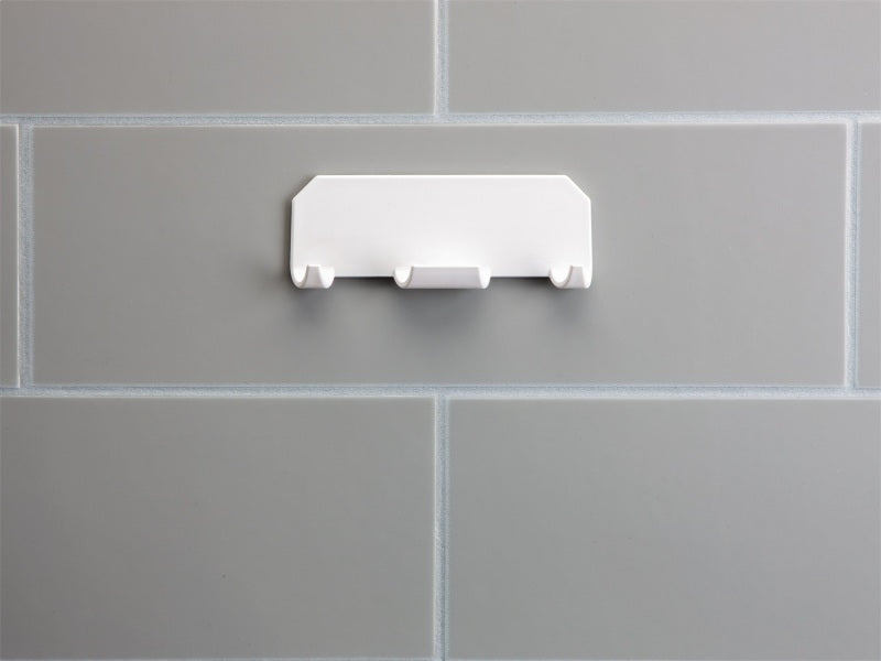 WeatherTech RazorHolder (Holds 2 Razors) Holder Size 4-3/8 x 1-5/8 x 3/4in. - White Secondary image