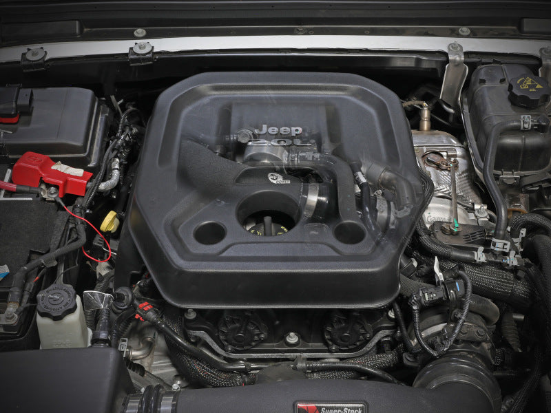 aFe BladeRunner 2 1/2in Intercooler Hot Side Charge Pipe 18-21 Jeep Wrangler JL L4-2.0L (t) - Black Secondary image
