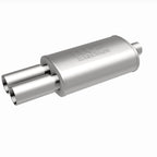 MagnaFlow Muffler W/Tip Mag SS 14X5X8 2.25/3 for offroad performance upgrades
