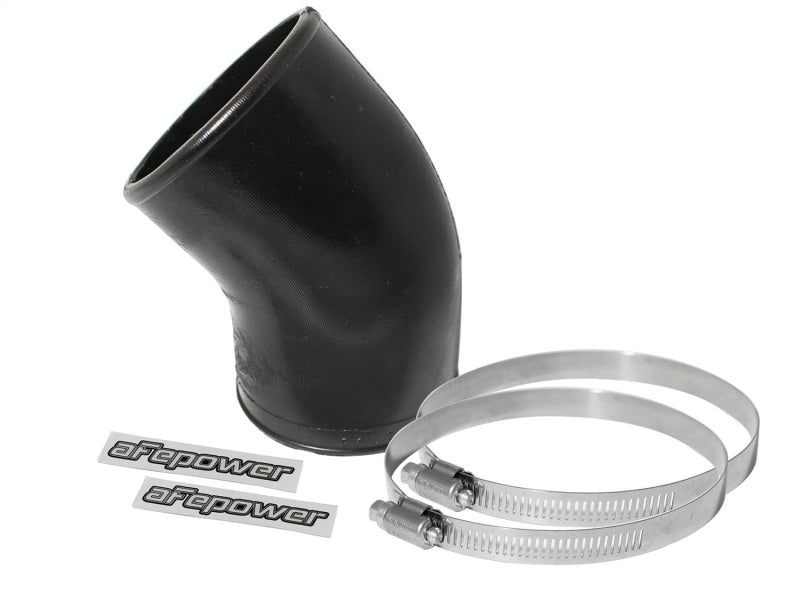 aFe Magnum FORCE Silicone Replacement Coupling Kit 3in ID to 2.75in ID x 45 Deg. Elbow - Black Secondary image