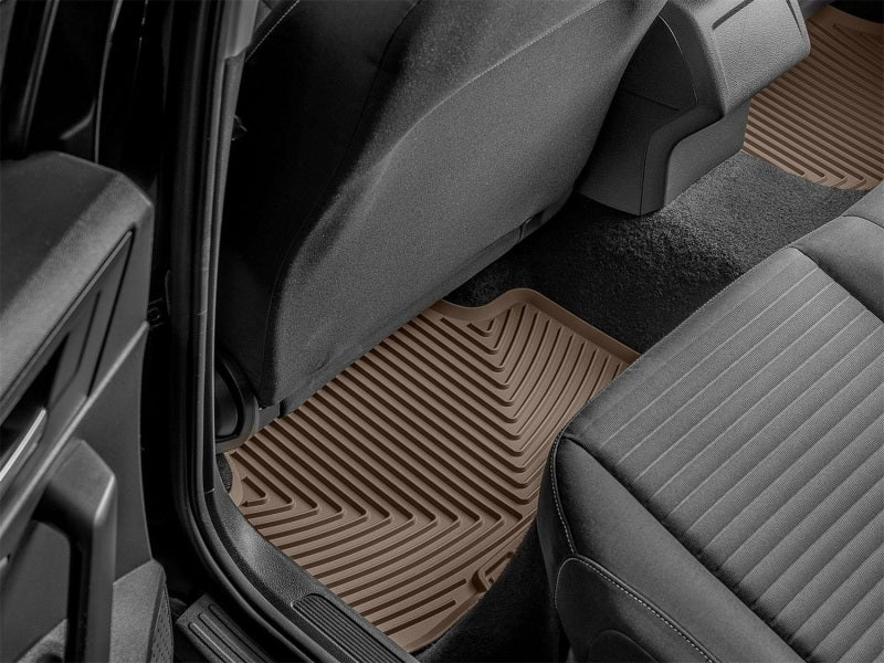 WeatherTech 19-25 Volkswagen Jetta 2nd Row Rear All-Weather Floor Mats - Tan Secondary image