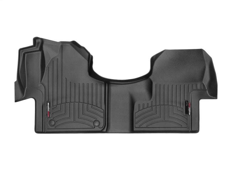 WeatherTech 19+ Mercedes-Benz Sprinter Front FloorLiner - Black for offroad performance upgrades and interior protection. Main image