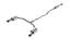 Borla 20-24 Toyota Camry TRD 3.5L V6 FWD S-Type Cat-back - Black Chrome exhaust system
