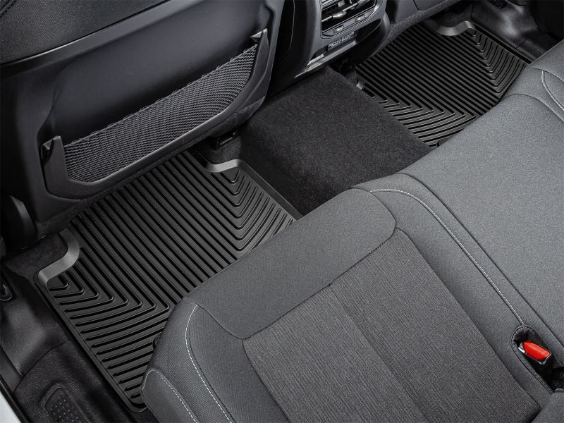 WeatherTech 22-23 Jeep Grand Cherokee WL (Incl. 2022 4xe) Rear Rubber Mats - Black Secondary image