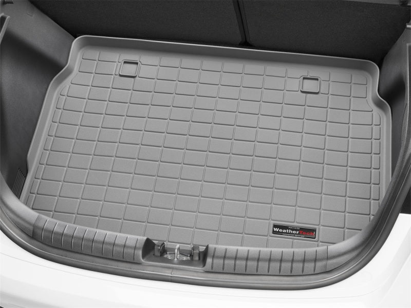 WeatherTech 2019+ Hyundai Veloster Cargo Liners - Grey Secondary image