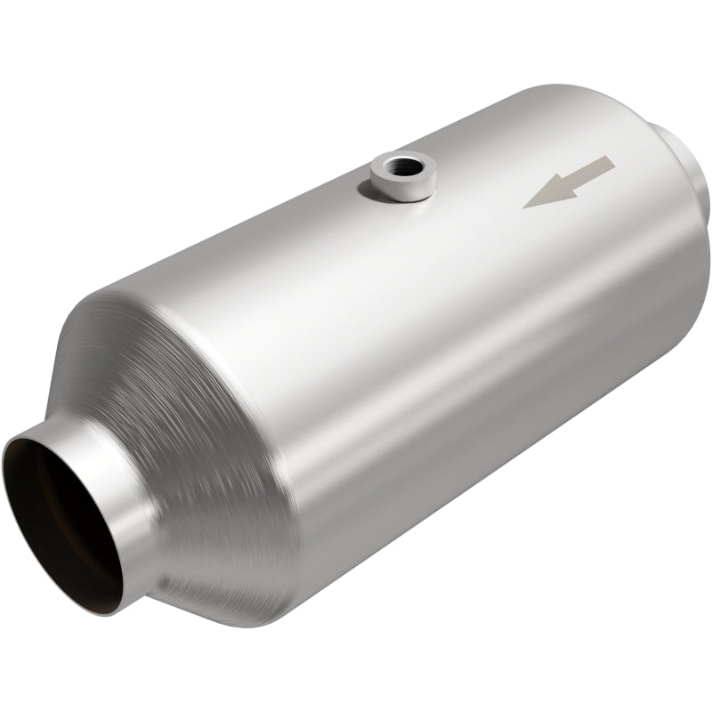 Magnaflow 3.00in. C/C 6in. spun body Universal Converter for offroad performance upgrades. Main image