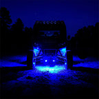 KC HiLiTES Cyclone V2 LED - Replacement Lens - Blue - Single for offroad lighting