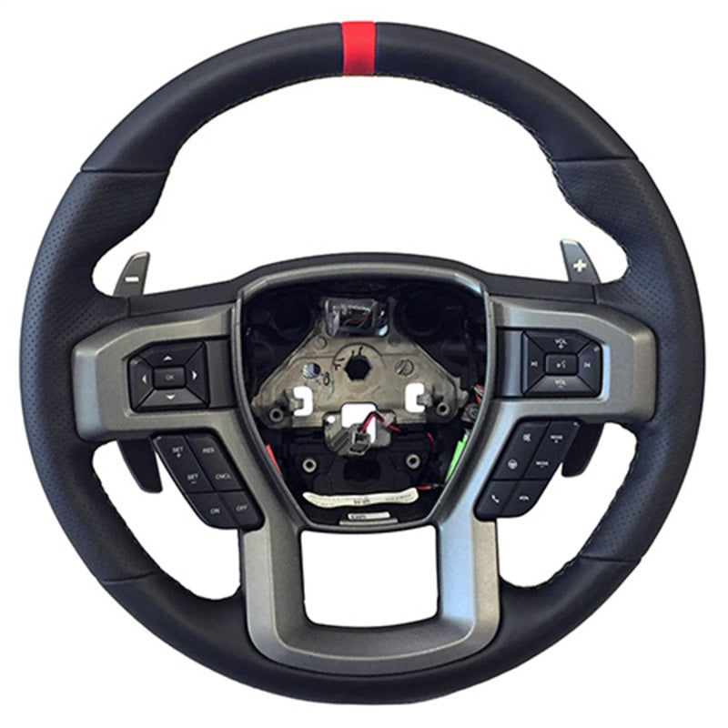 Ford Racing 15-18 F-150 Raptor Performance Steering Wheel Kit - Red Sightline Secondary image
