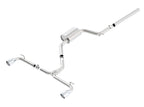 Borla 2015 VW GTI 2.0T AT/MT SS Catback Exhaust system with stainless steel tips.