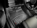 WeatherTech 07-10 Toyota FJ Cruiser Front FloorLiner - Black in vehicle interior