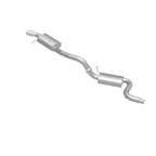 MagnaFlow Sys C/B 15-16 Volkswagen Passat 1.8L SS 3in Single Rear Ext 4in Tip exhaust system for performance upgrades.
