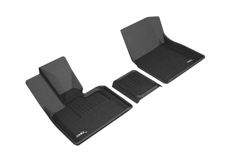 3D MAXpider 2014-2019 BMW I3 Kagu 1st Row Floormat - Black Main image