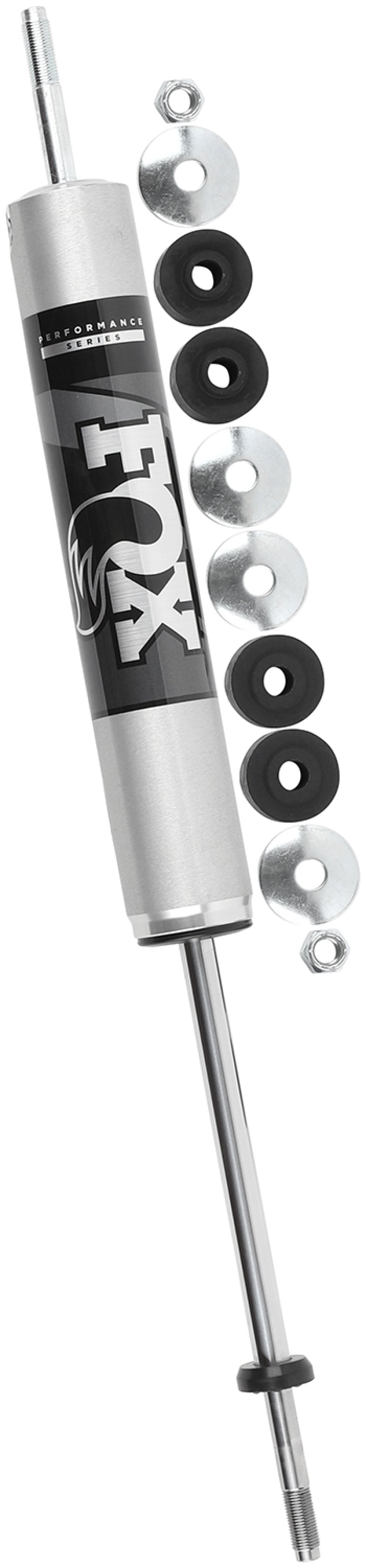 Fox 97-On Y61/88-97 Y60 Nissan Patrol 2.0 Performance Series 9.1in. Smooth Body IFP Front Shock with mounting hardware.