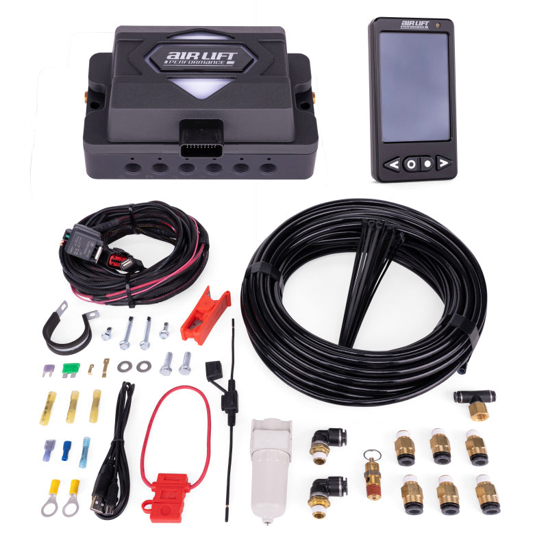 Air Lift ALP4 Air Management 3/8in Airline (No Tank/Compressor) components for offroad performance upgrades.