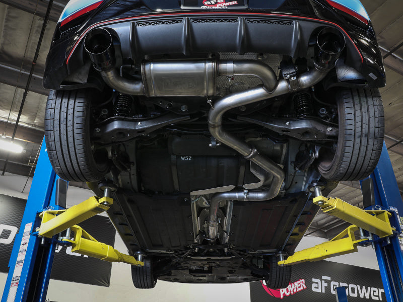 aFe Hyundai Veloster N 21-22 L4-2.0L (t) Takeda Cat-Back Exhaust System- Polished Tips Secondary image