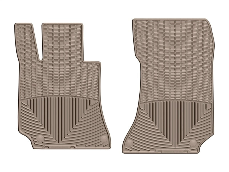 WeatherTech 2015-2018 Mercedes-Benz CLS-Class Front Rubber Mats - Tan Secondary image