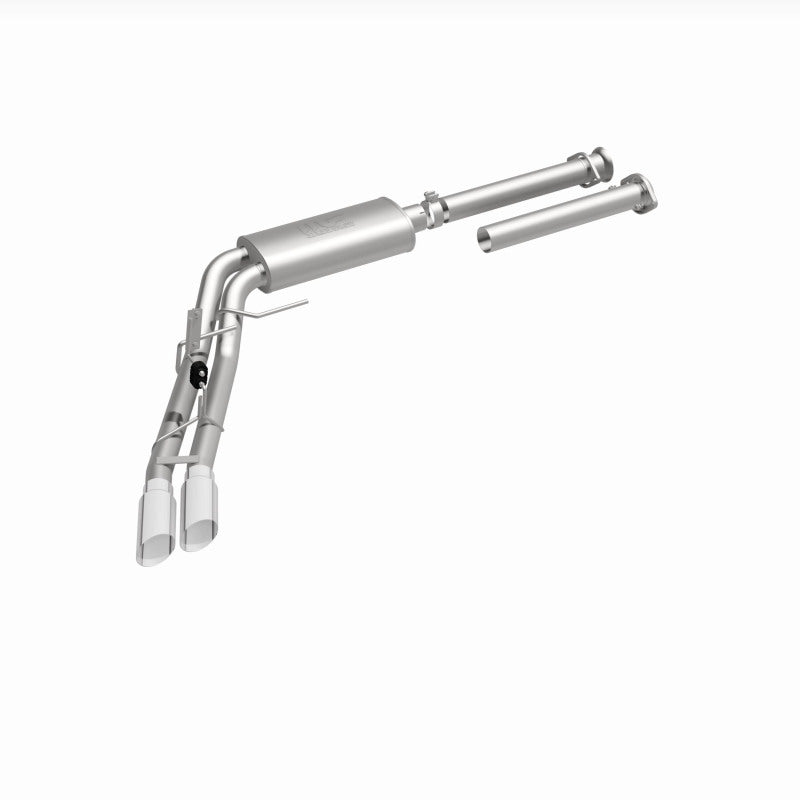 Magnaflow 15-21 Ford F-150 Street Series Cat-Back Performance Exhaust System- Polished Side Exit for enhanced truck sound
